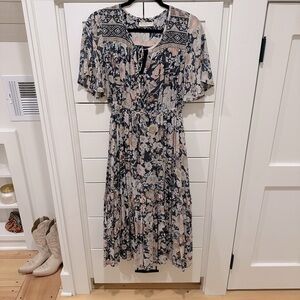 Spell Amethyst Garden Party Dress - Nightfall
